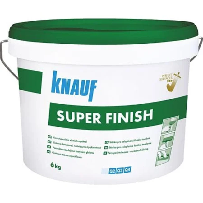 Glet universal Knauf Super Finish gata preparat 6 kg