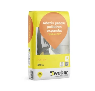 Adeziv polistiren expandat Weber P37, exterior, 25 kg